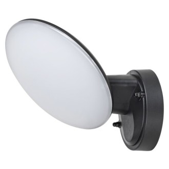 Rabalux 8134 - Vonkajšie nástenné LED svietidlo Varna 12W, 4000K, 720lm, IP54, čierna/biela