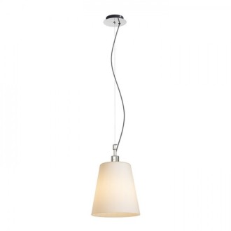 Rendl R13827 - Luster Babu new 1xE27, Ø220, opálové sklo/chróm