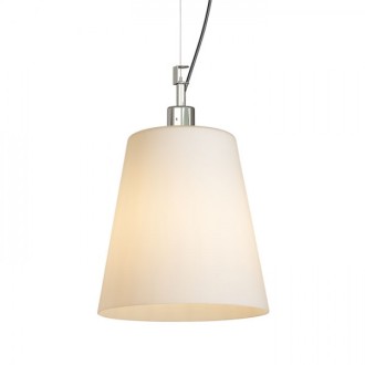Rendl R13827 - Luster Babu new 1xE27, Ø220, opálové sklo/chróm
