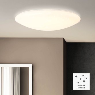Brilliant G96970/75 - Stropné LED svietidlo Fakir Starry 60W, 3000-6500K, 7000lm, Ø580, trblietavý efekt + diaľkové ovládanie
