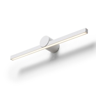 Rendl R13735 - Kúpeľňové nástenné LED svietidlo Luisa 12W, 3000K, 1138lm, IP54, biela
