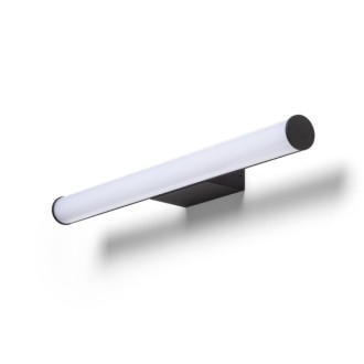 Rendl R13888 - Kúpeľňové nástenné LED svietidlo Cassamba 12W, 3000/4000K, 700lm, IP44, čierna
