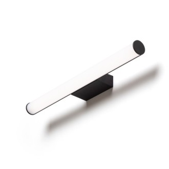 Rendl R13888 - Kúpeľňové nástenné LED svietidlo Cassamba 12W, 3000/4000K, 700lm, IP44, čierna