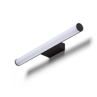 Rendl R13888 - Kúpeľňové nástenné LED svietidlo Cassamba 12W, 3000/4000K, 700lm, IP44, čierna