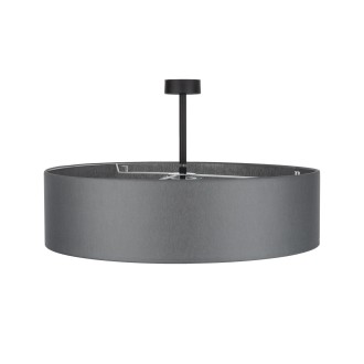 TK Lighting 4239 - Stropné svietidlo Rondo 4xE27, Ø600, grafit/čierna