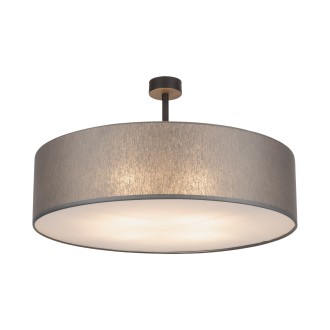 TK Lighting 4239 - Stropné svietidlo Rondo 4xE27, Ø600, grafit/čierna