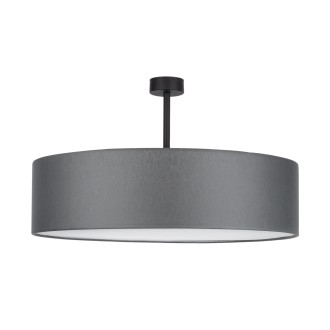 TK Lighting 4239 - Stropné svietidlo Rondo 4xE27, Ø600, grafit/čierna