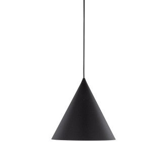 TK Lighting 6630 - Luster Cono 1xE27, Ø250, čierna