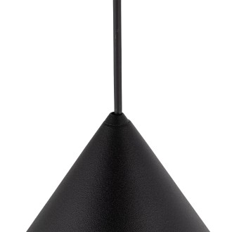 TK Lighting 10059 - Luster Cono 1xE27, Ø500, čierna