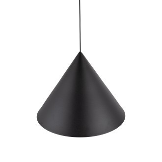 TK Lighting 10059 - Luster Cono 1xE27, Ø500, čierna