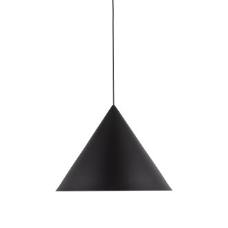 TK Lighting 10059 - Luster Cono 1xE27, Ø500, čierna
