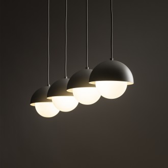 TK Lighting 10213 - Luster Bono 4xG9, béžová/biela
