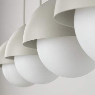 TK Lighting 10213 - Luster Bono 4xG9, béžová/biela