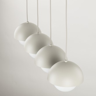 TK Lighting 10213 - Luster Bono 4xG9, béžová/biela