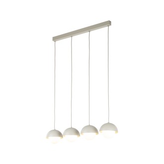 TK Lighting 10213 - Luster Bono 4xG9, béžová/biela