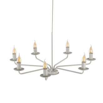 TK Lighting 10254 - Klasický luster Limal 7xE14, béžová