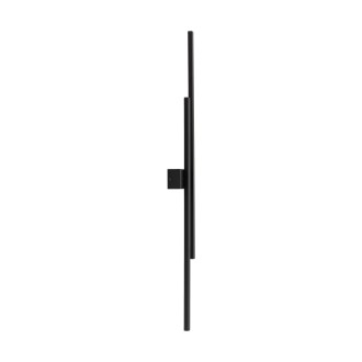 TK Lighting 6626 - Nástenné LED svietidlo Flash 24W, 3000K, 2920lm, čierna
