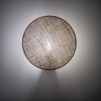 TK Lighting 4814 - Nástenné textilné svietidlo Pulse 1xE27, biela/borovica/prírodné