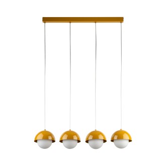 TK Lighting 10267 - Luster Bono 4xG9, okrová/biela
