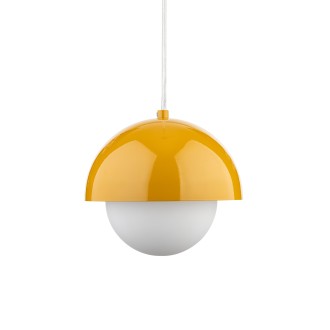TK Lighting 10265 - Luster Bono 1xG9, Ø170, okrová/biela