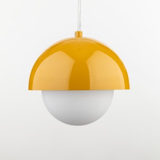 TK Lighting 10265 - Luster Bono 1xG9, Ø170, okrová/biela