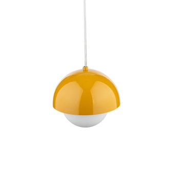 TK Lighting 10265 - Luster Bono 1xG9, Ø170, okrová/biela