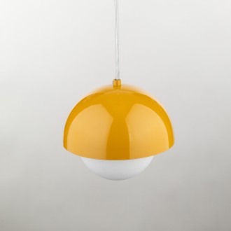 TK Lighting 10265 - Luster Bono 1xG9, Ø170, okrová/biela