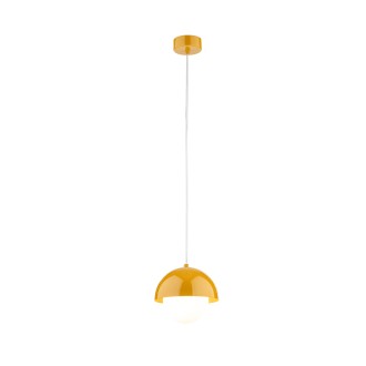 TK Lighting 10265 - Luster Bono 1xG9, Ø170, okrová/biela