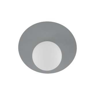 TK Lighting 10232 - Stropné a nástenné svietidlo Pixi 1xG9, Ø250, sivá