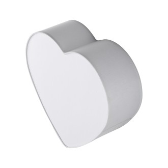 TK Lighting 5923 - Detské stropné svietidlo Heart 2xE27, siva