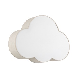 TK Lighting 4336 - Detské stropné svietidlo Cloud 4xE27, ľan