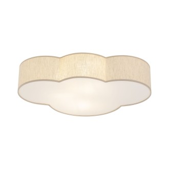 TK Lighting 4336 - Detské stropné svietidlo Cloud 4xE27, ľan