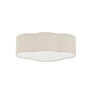 TK Lighting 4336 - Detské stropné svietidlo Cloud 4xE27, ľan