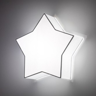 TK Lighting 6972 - Detské stropné svietidlo Star 2xE27, šedá