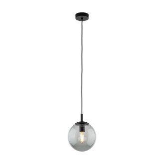 TK Lighting 5378 - Luster Esme 1xE27, Ø250, grafit/čierna
