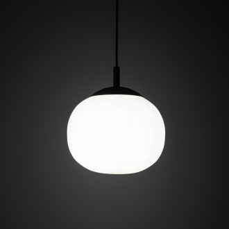 TK Lighting 4759 - Luster Vibe 1xE27, Ø250, biela/čierna