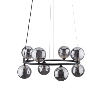 TK Lighting 6844 - Luster Anabelle 8xG9, Ø620, čierna/grafit