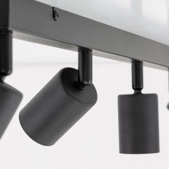 TK Lighting 6177 - Bodové svietidlo TOP 4xGU10, čierna