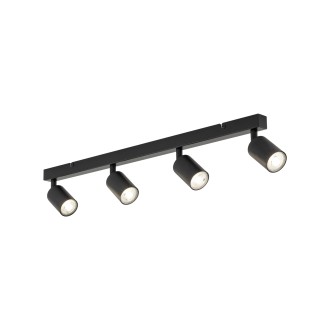 TK Lighting 6177 - Bodové svietidlo TOP 4xGU10, čierna