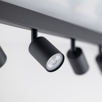 TK Lighting 6178 - Bodové svietidlo TOP 6xGU10, čierna