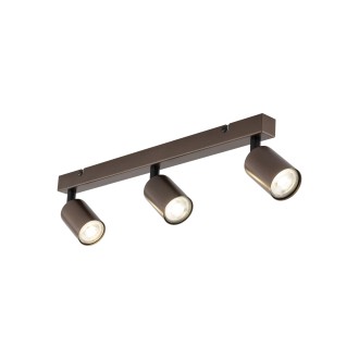 TK Lighting 6181 - Bodové svietidlo TOP 3xGU10, hnedá