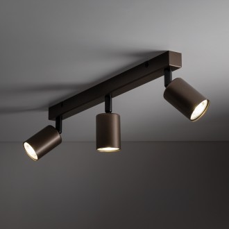 TK Lighting 6181 - Bodové svietidlo TOP 3xGU10, hnedá
