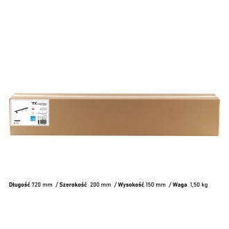 TK Lighting 10001 - Stropné bodové svietidlo Vox 1xGU10 + 2xG9, čierna/biela