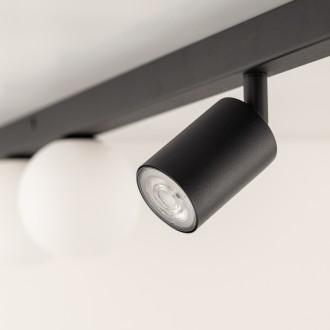 TK Lighting 10002 - Stropné bodové svietidlo Vox 2xGU10 + 2xG9, čierna/biela