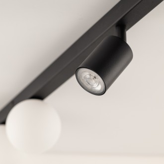 TK Lighting 10002 - Stropné bodové svietidlo Vox 2xGU10 + 2xG9, čierna/biela