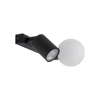 TK Lighting 10148 - Bodové nástenné svietidlo Vox 1xGU10 + 1xG9, čierna/biela