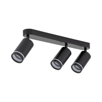 TK Lighting 6914 - Bodové svietidlo Jet 3xGU10, čierna