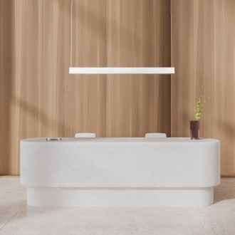 TK Lighting 18079 - LED luster Luxe 40W, 4000K, 4000lm, biela