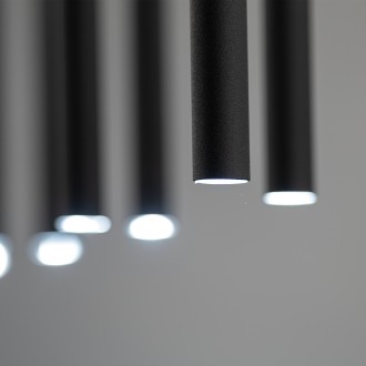 TK Lighting 10115 - Luster Piano 12xG9, čierna