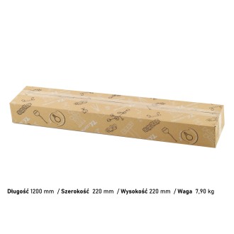 TK Lighting 10111 - Luster Piano 12xG9, hnedá